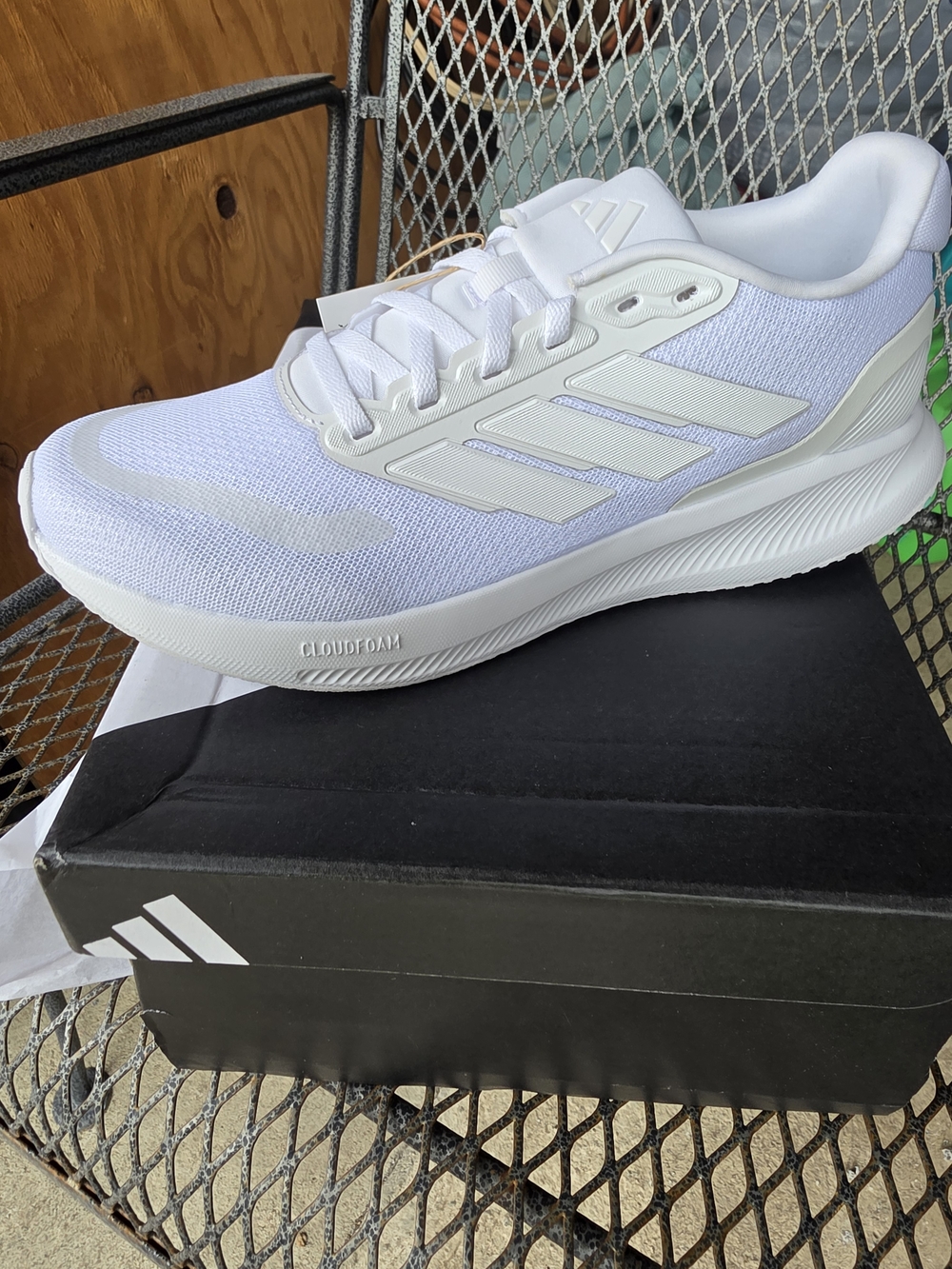 adidas Runfalcon 5 Running Shoe in White